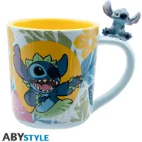 Lilo & Stitch Mug Disney de - Stitch Hawaïen - Mug 3D - pour Indifférent - multicolore - Taille Standard