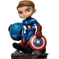 Iron Studios Avengers Infinity Saga Mini Co Mini Figurine Captain America 14 Cm