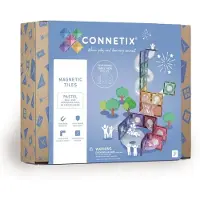 Connetix Ensemble d'aimants - Pack d'extension - 80 Parties - Ba - - UneTaille - Jouets Magnétiques