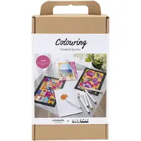 Creativ Company Ensemble de loisirs Couleur Peinture par numéros Marqueurs