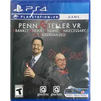 Ps4 Penn &amp; Teller Vr: Frankly Unfair (import)