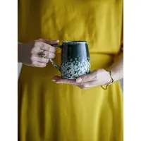 Bloomingville Ensemble de 4 tasses Winnie vertes