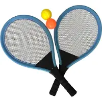 Home>it Set de tennis HOME It Jumbo : divertissement pour toute la famille avec 2 raquettes & 2 balles