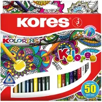 Kores Mandela 93350 Pencil Multicolore Enfants