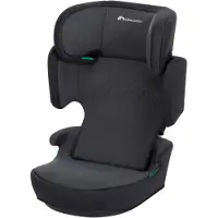 Bebeconfort Road Safe i-Size Rehausseur de siège, siège enfant i-Size, installation avec ceinture de sécurité, 3.5 ans-12 ans, 15-36 kg,100-150 cm, Tinted Black