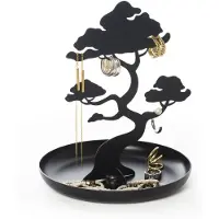 Kikkerland Arbre à bijoux Bonsaï