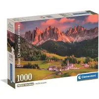 Clementoni , le Puzzle européen Made in Italie Puzzle Dolomites Magiques - 1000 pièces