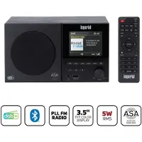 Imperial DABMAN-120BK DAB+, Radio FM avec BT, RC -