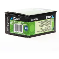 Lexmark 80C2SC0 (802SC) - Cyan - Toner