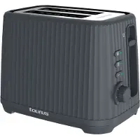 Taurus Jonic Toast Toaster 2 slices Black