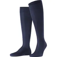 Falke Chaussettes montantes bleu foncé