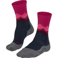 Falke - Chaussettes de randonnée en laine mérinos - TK2 Explore W Space Blue pour Femme en Laine - Taille 39-40 - Bleu