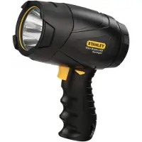 Stanley SL3WAKSE Lampe de poche LED - 300 Lumen - 4 piles AAA incluses - 13 heures d'autonomie - Poignée en caoutchouc antidérapante - Noir