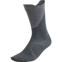 Adidas Chaussettes de sport 'RUNNING LIGHT CREW' gris / gris foncé