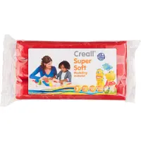 Havo Pâte à modeler Creall Supersoft sans conservateurs, rouge - 500 g