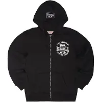 Lonsdale Veste de survêtement 'Seghill' noir / blanc