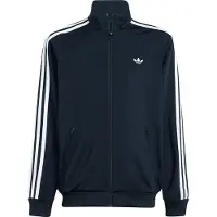 Adidas Veste de survêtement 'Firebird' noir / blanc