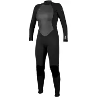O'Neill Reactor-2 3/2 Mm Woman Long Sleeve Back Zip Neoprene Suit Noir 8 Femme
