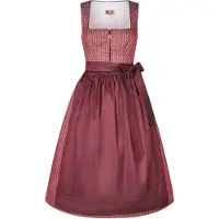 Spieth & Wensky Dirndl rouge foncé