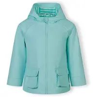 MINOTI Veste mi-saison aqua / jaune clair