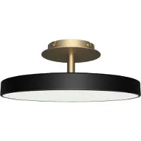 UMAGE Plafonnier , Asteria Up Medium, dimmable, Noir, Salon / séjour, Métal, Design