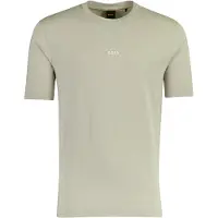 BOSS pour homme. 50473278 T-shirt en coton stretch beige (XXL), Casuel, Manche courte