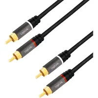 Logilink 2x Cinch – 2x Cinch (1.50 m, Câbles Cinch)