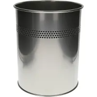 Durable 3300 - 26 cm - 315 mm, Poubelle, Argent