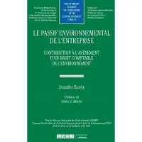 Lgdj Le passif environnemental de l'entreprise