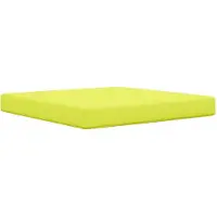 vidaXL Coussin De Canapé D'extérieur Vert 80 X 80 X 8 Cm Polyester