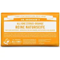 Dr. bronner's Citrus Pure-Castile Magic Bar Soap 140 g Savon