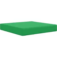 vidaXL Coussin De Canapé D'extérieur Vert 60 X 60 X 8 Cm Polyester