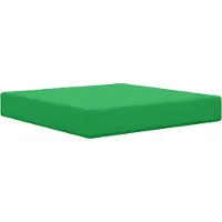vidaXL Coussin De Canapé D'extérieur 3 Pcs Vert Polyester