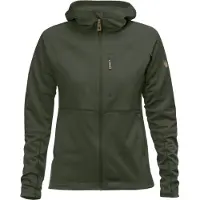 Fjällräven - Polaire à capuche légère - Abisko Trail Fleece W Deep Forest - Taille S - Vert