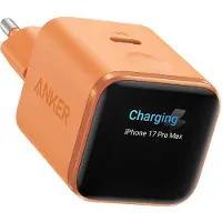 Anker Nano 45w Chargeur Avec Écran Intelligent Orange
