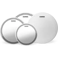 Evans EPP-EC2SHDD-F EC2S Clear Fusion with HD Dry Snare Batter Set de peaux
