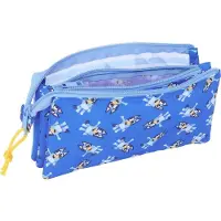 Safta Trousse À Crayons Pour Enfants Trois Comparts Bluey Let's Play