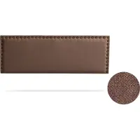 Moonia Tête de lit rembourrée MODENA Aqualine 130x55x8 cm