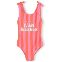 MINOTI Maillot de bain corail / rose / blanc cassé