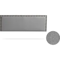 Moonia Tête de lit rembourrée MODENA Aqualine 130x55x8 cm