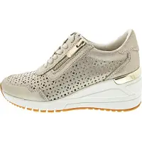 Marco Tozzi Baskets basses beige chiné