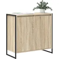 vidaXL Armoire latérale Sonoma 79 x 36 x 75 cm Bois composite