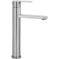 REA Robinet De Lavabo Arcos Haut Nickel Brossé