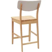 vidaXL Chaises de salle à manger 2 pièces Naturel 48 x 49 x 95 cm Bois massif de caoutchouc