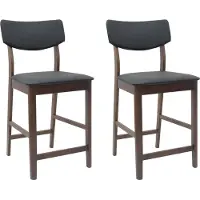 vidaXL Chaises de salle à manger 2 pièces Marron clair 48 x 49 x 95 cm
