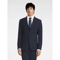 Selected Coupe Slim En Laine Mélangée Blazer Homme Bleu 44