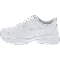 Puma Baskets basses 'Cilia' argent / blanc