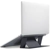 MOFT Podstawka na laptopa Movas samoprzylepna czarny, Support pour notebook, Noir