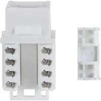Logilink Professional NK4056 Module Keystone Cat.6, classe E, non blindé, IDC-
