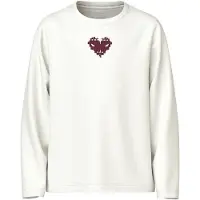 Name it T-Shirt 'NKFNYLA' chocolat / noir / blanc